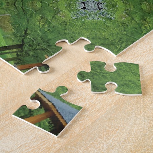 Creatief patroonpuzzel legpuzzel (Zijkant)