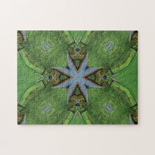 Creatief patroonpuzzel legpuzzel (Horizontaal)