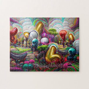 Creatief patroonpuzzel legpuzzel