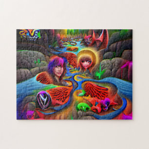 Creatief patroonpuzzel legpuzzel