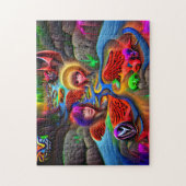 Creatief patroonpuzzel legpuzzel (Verticaal)