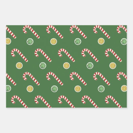 Creatief Pickleball Kerstmis vakantie cadeau Inpakpapier Vel (Voorkant 3)