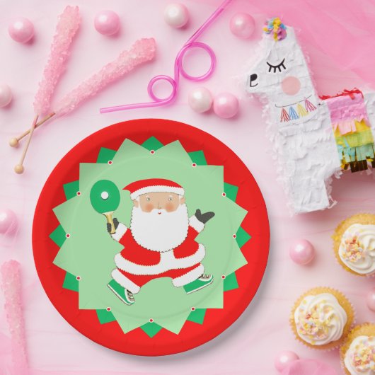 Creatief Ping-Pong-feest Papieren Bordje (Feest)