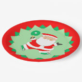 Creatief Ping-Pong-feest Papieren Bordje (Gekanteld)