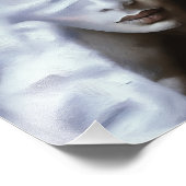 Creatief portret van een vrouw met artistieke over foto afdruk (Hoek)