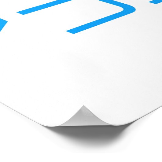 Creatief poster (Hoek)