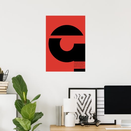 Creatief poster (Thuiskantoor)