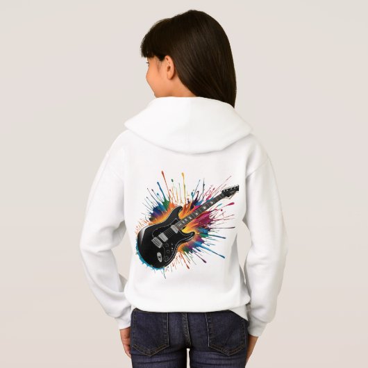 Creatief ritme met kleur Burst (Achterkant volledig)