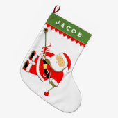 Creatief Rotsklimmen Grote Kerstsok (Voorkant (Hangend))