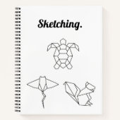 Creatief schetsen notitieboek (Voorkant)