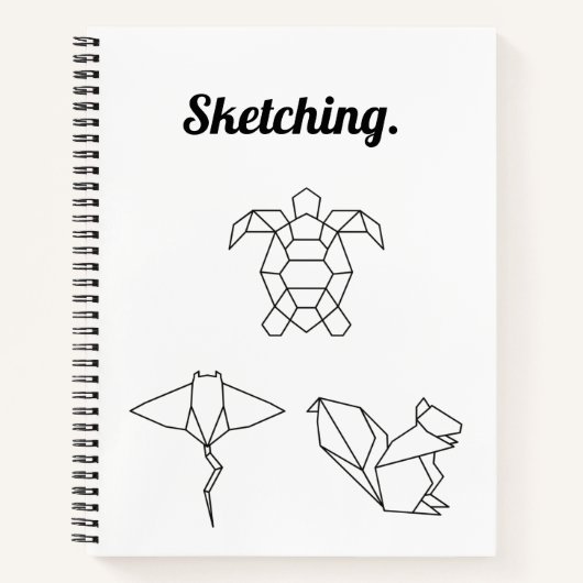 Creatief schetsen notitieboek (Voorkant)