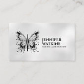 Creatief schrijven - Fountain Ink Pen Butterfly Visitekaartje (Voorkant)