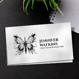 Creatief schrijven - Fountain Ink Pen Butterfly Visitekaartje