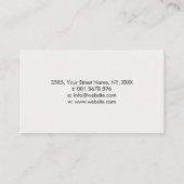 Creatief schrijven - Fountain Ink Tree Visitekaartje (Achterkant)