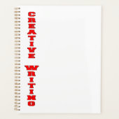 Creatief schrijven planner (Voorkant)