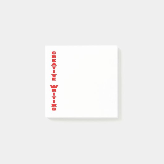 Creatief Schrijven Post-it® Notes (Voorkant)