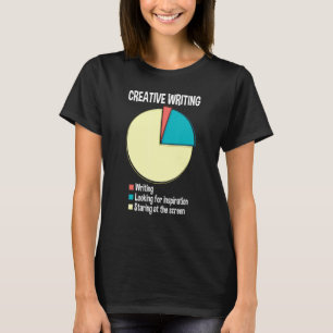 Creatief schrijven schrijvers van schrijvers van b t-shirt