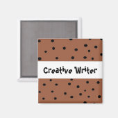 Creatief Schrijver Magneet (Voorkant / Achterkant)