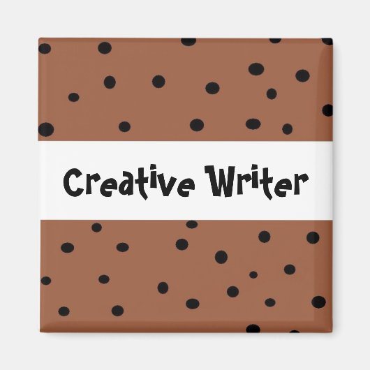Creatief Schrijver Magneet (Voorkant)