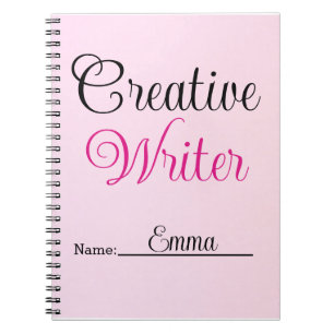 Creatief Schrijver Pastel Roze  Notitieboek