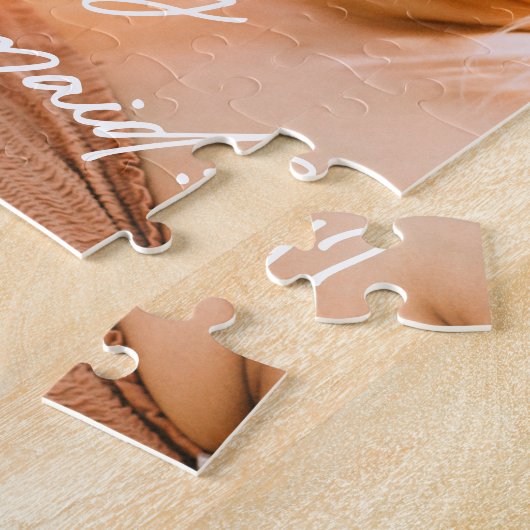 Creatief script Mijn Bridesmaid-fotovoorstel Legpuzzel (Zijkant)