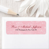 Creatief Script Roze Artistieke Retro Stijlvolle F Etiket (Insitu)