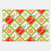 Creatief skiën Vakantie Ski Inpakpapier Vel (Voorkant 2)