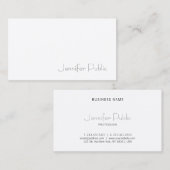 Creatief stijlvol grafisch ontwerp modern elegant  visitekaartje (Voorkant / Achterkant)