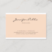 Creatief stijlvol grafisch ontwerp, professioneel  visitekaartje (Voorkant)