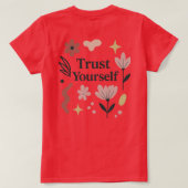 Creatief T-shirt met inspiratie: "Breng je ideeën  (Design achterkant)