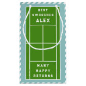 Creatief Tennis Verjaardag Klein Cadeauzakje (Achterkant)