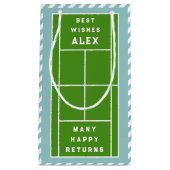 Creatief Tennis Verjaardag Klein Cadeauzakje (Voorkant)