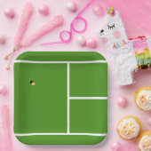 Creatief Tennisfeest Papieren Bordje (Feest)