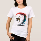 Creatief Tri-Blend Shirt (Voorkant)