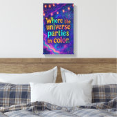 Creatief Universum Kosmisch Carnaval Canvas Decor Afdruk (Insitu (Slaapkamer))