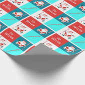 Creatief Veldhockey Kerstcadeau Cadeaupapier (Hoek)