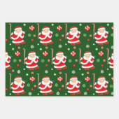 Creatief Veldhockey Kerstcadeau Inpakpapier Vel (Voorkant)