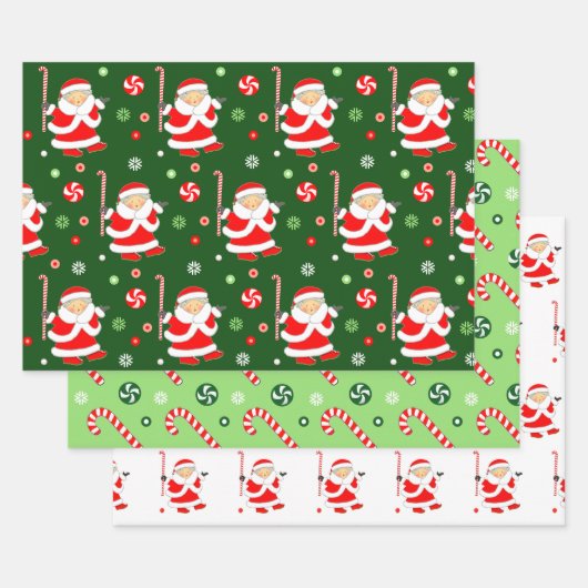 Creatief Veldhockey Kerstcadeau Inpakpapier Vel (Set)