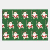 Creatief Veldhockey Kerstcadeau Inpakpapier Vel (Voorkant 3)