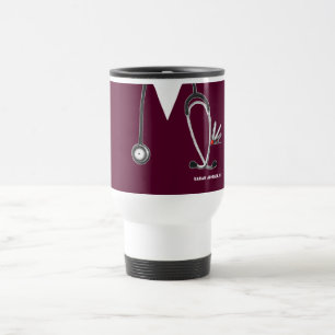 Creatief verpleegsters cadeau reisbeker