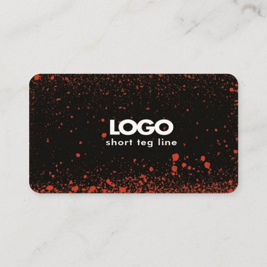 creatief visitekaartje (Achterkant)