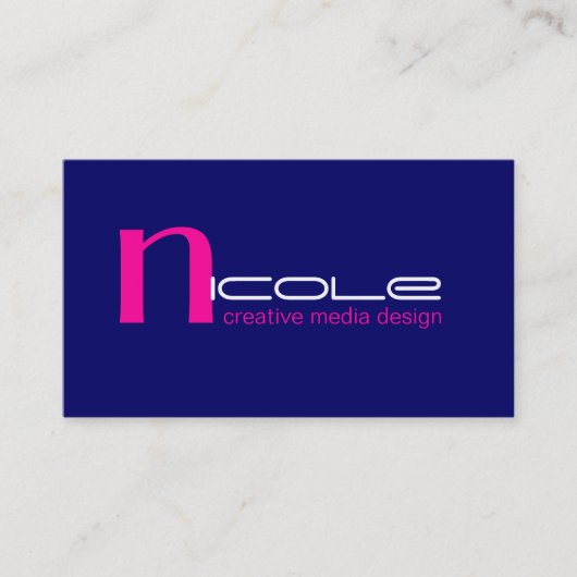 Creatief Visitekaartje Design_12 (Voorkant)