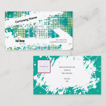 Creatief Visitekaartje met QR - Retro Vibes (B)