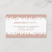 Creatief visitekaartje voor Pixels (Voorkant)