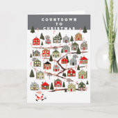 Creatief Voetbal Kerstmis Feestdagen Kaart (Voorkant)