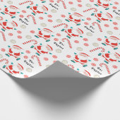 Creatief Volleybal Kerstmis Cadeaupapier (Hoek)