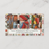 Creatief voor je fotokunst en kunstwerken visitekaartje (Voorkant)