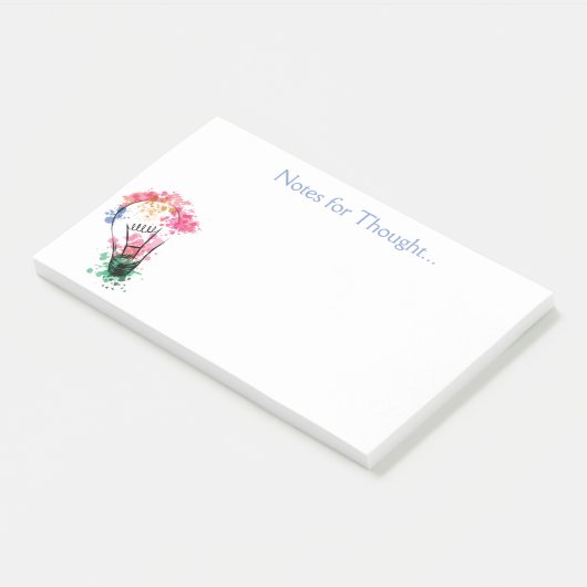 Creatief Waterverf Briefpapier Post-it® Notes (Schuin)