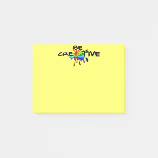 Creatief zijn post-it® notes (Voorkant)