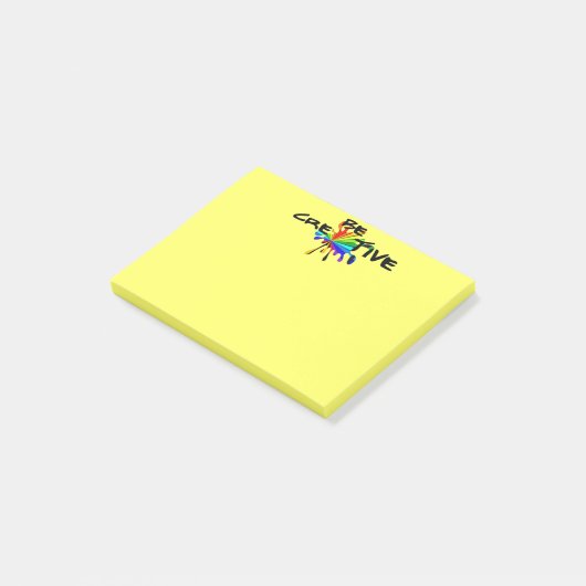Creatief zijn post-it® notes (Schuin)